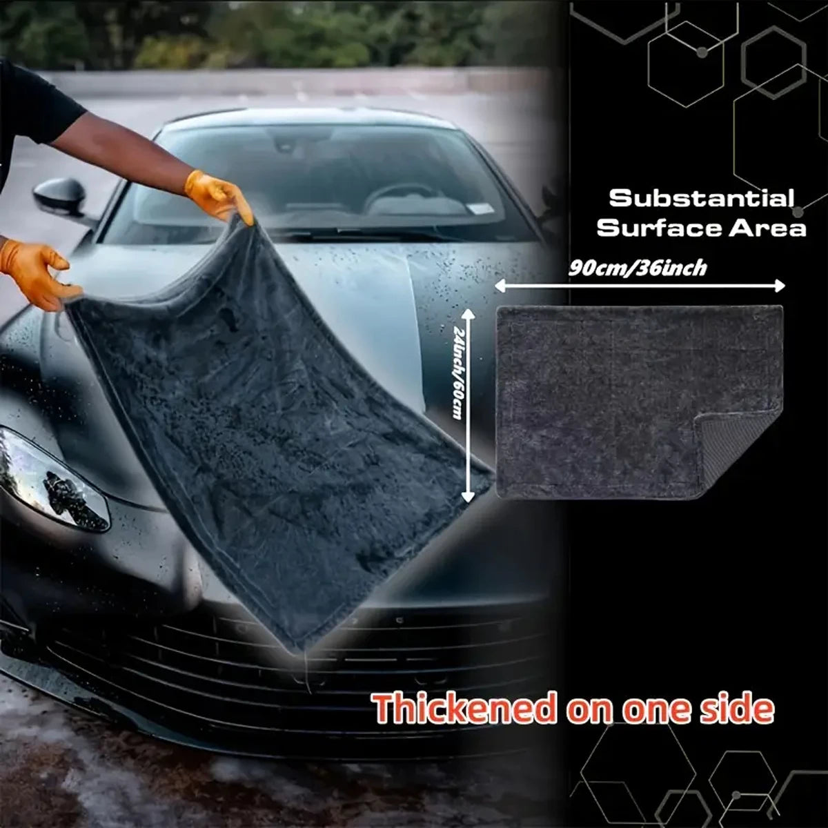 Car microfiber towel